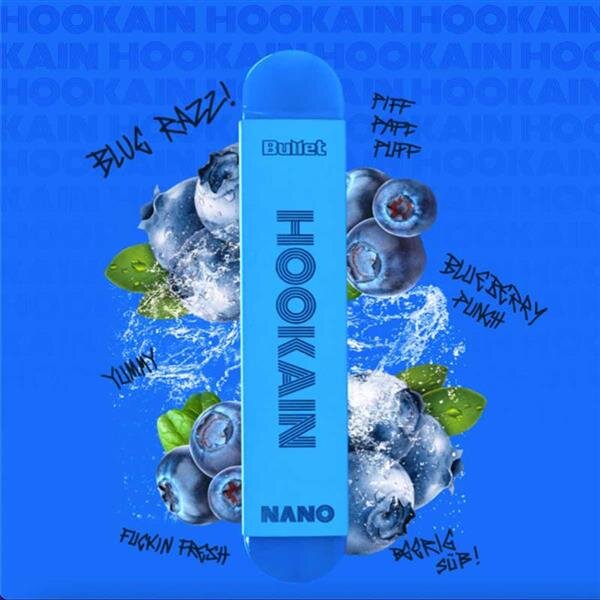 HOOKAIN NANO X - Blue Razz - E-Hookah