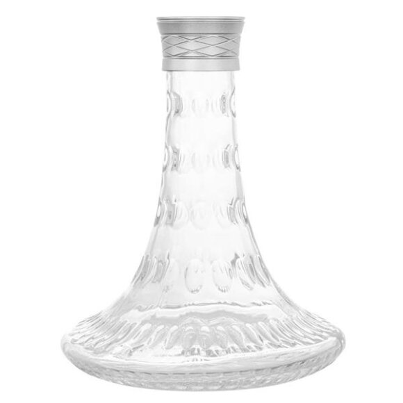 Aladin Shisha Alux - M6 - Ersatzglas Silber
