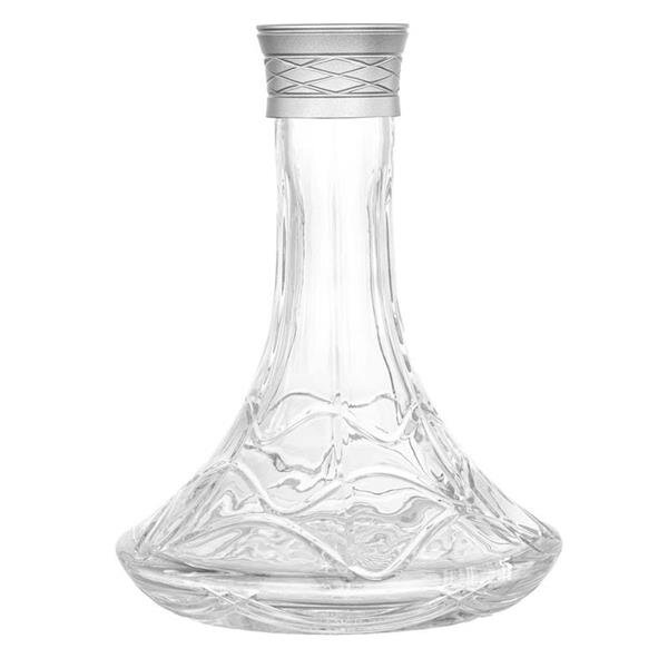 Aladin Shisha Alux - M7 - Ersatzglas Silber