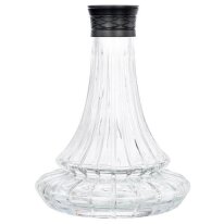 Aladin Shisha Alux - M8 - Ersatzglas Schwarz