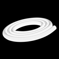 Shisha Silikonschlauch - Weiß