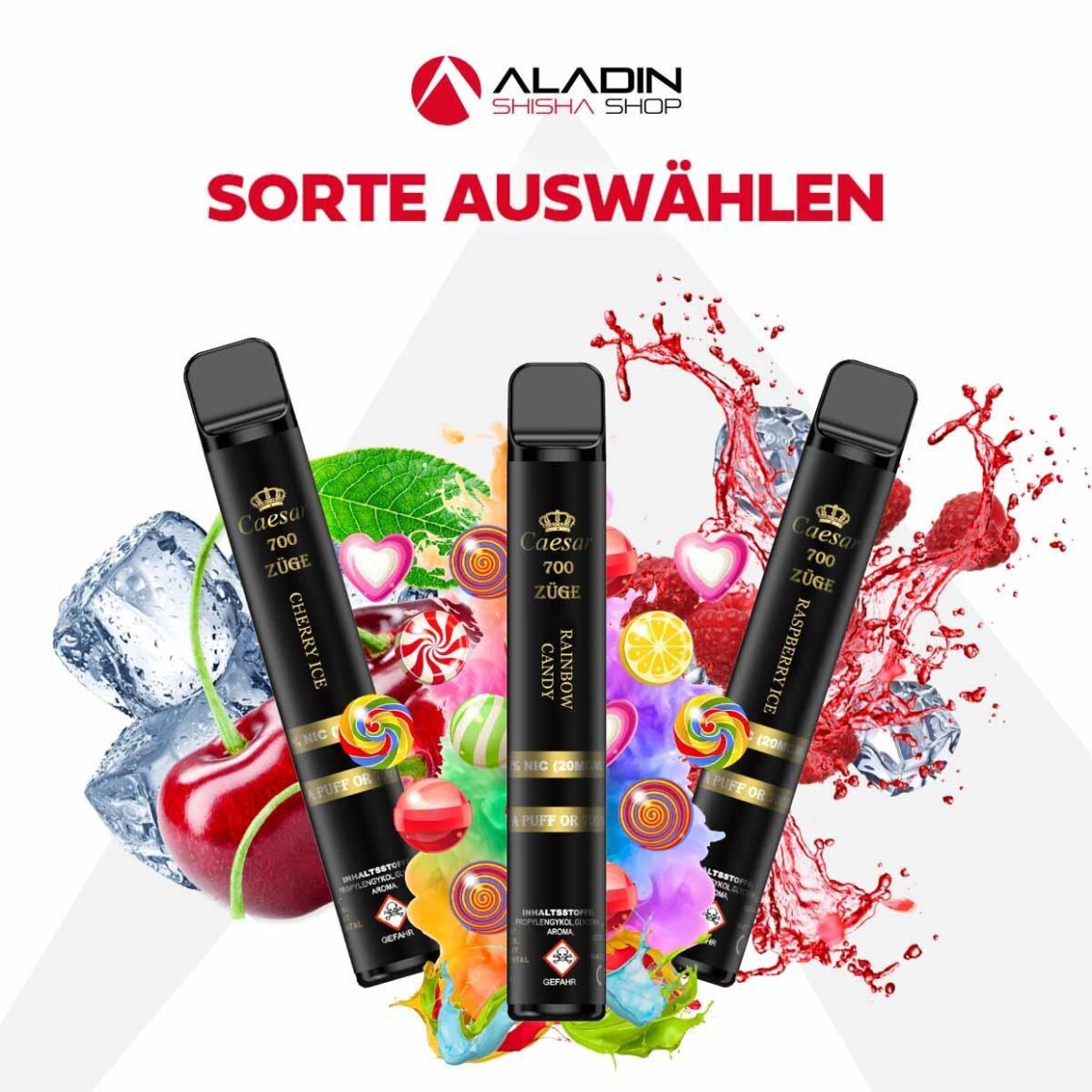 Caesar Vape E-Zigarette im Aladin Shop, 5,99 €