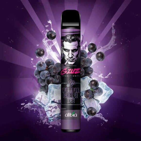 GZUZ - Purple Grape Ice - Einweg Vape