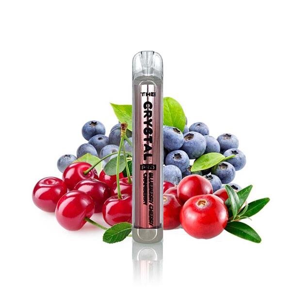 The Crystal Pro - Blueberry Cherry Cranberry - Einweg Vape