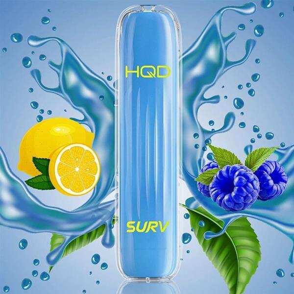 HQD Surv - Vape - Blue Razz Lemon