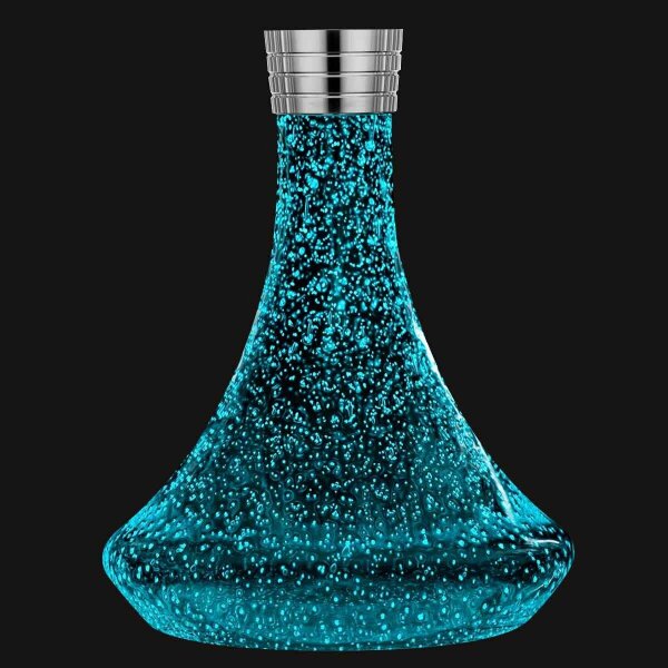 Aladin Shisha MVP 460 Ersatzglas - Blue Glow