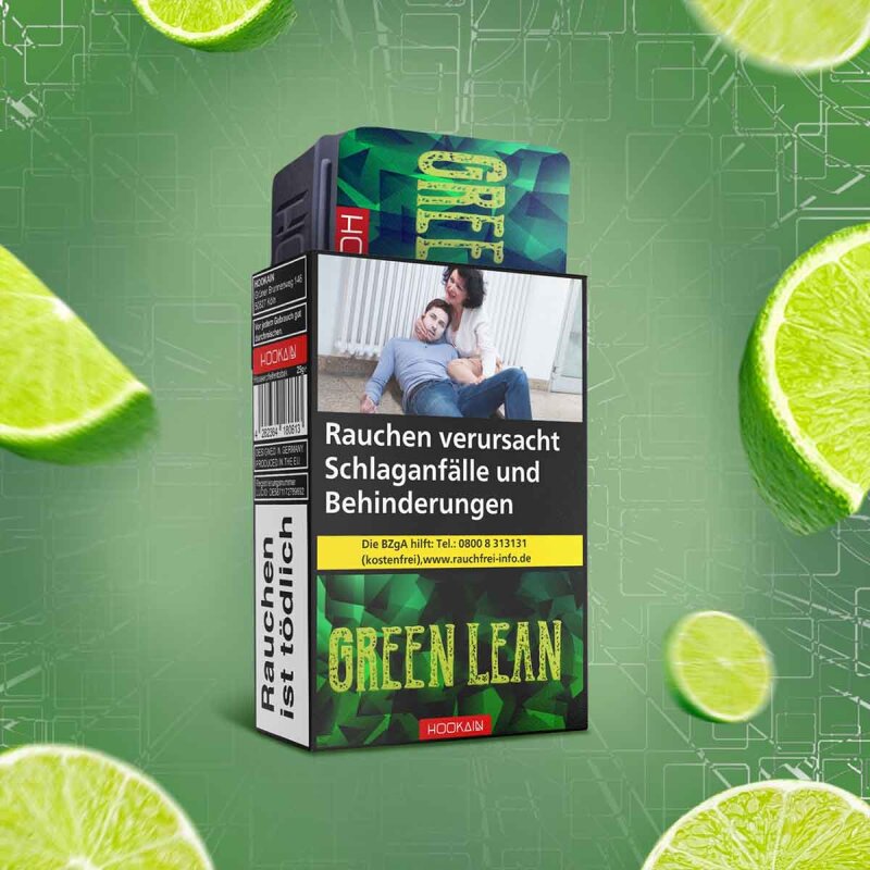 HOOKAiN Tabak 25g - Green Lean
