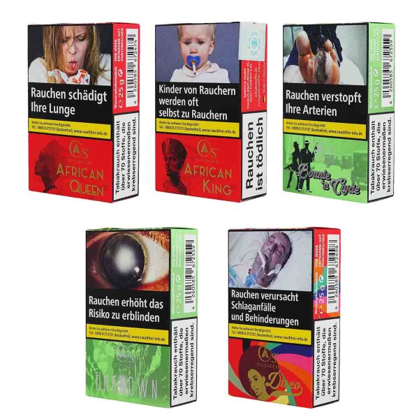 Os Bestseller Hookah Tobacco Set 125g