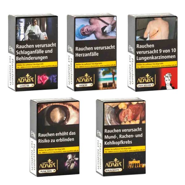 Adalya Hookah Tobacco Bestseller Set 125g
