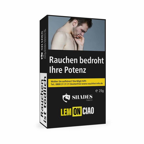 Shades Tobacco 25g - Lem On Ciao