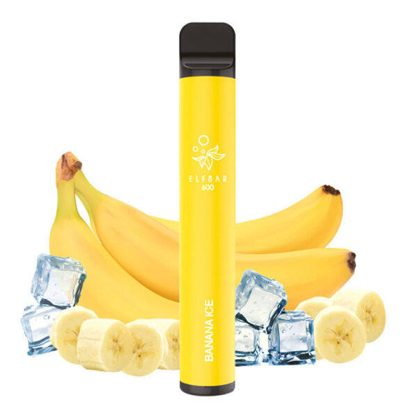 Elfbar 600 - Banana Ice - Einweg Vape