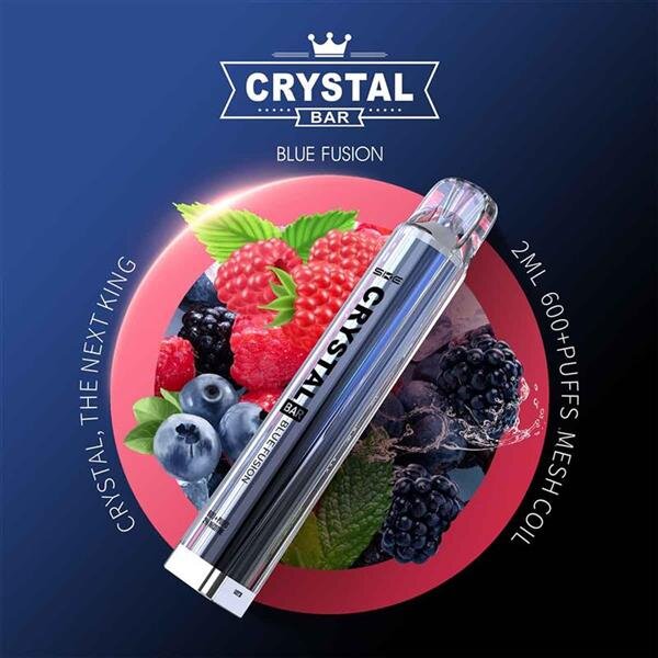 SKE Crystal Bar 600 - Blue Fusion - Einweg Vape