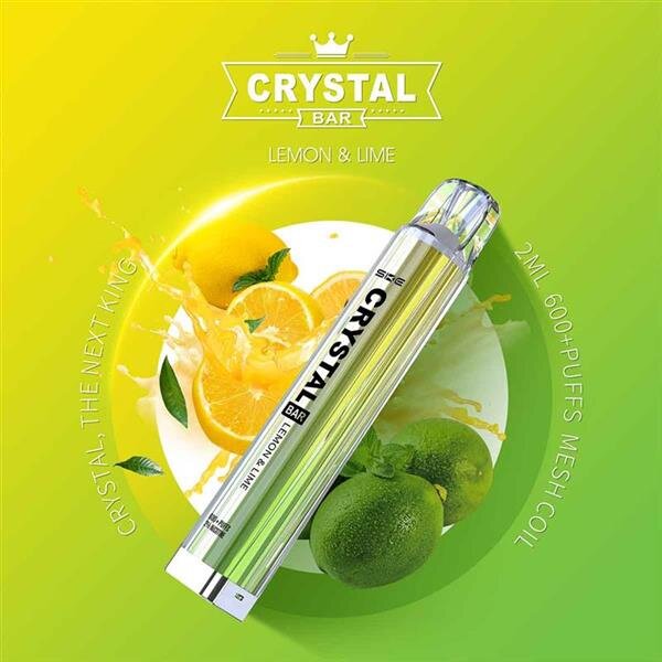 SKE Crystal Bar 600 - Lemon & Lime - Einweg Vape