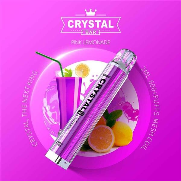 SKE Crystal Bar 600 - Pink Lemonade - Einweg Vape