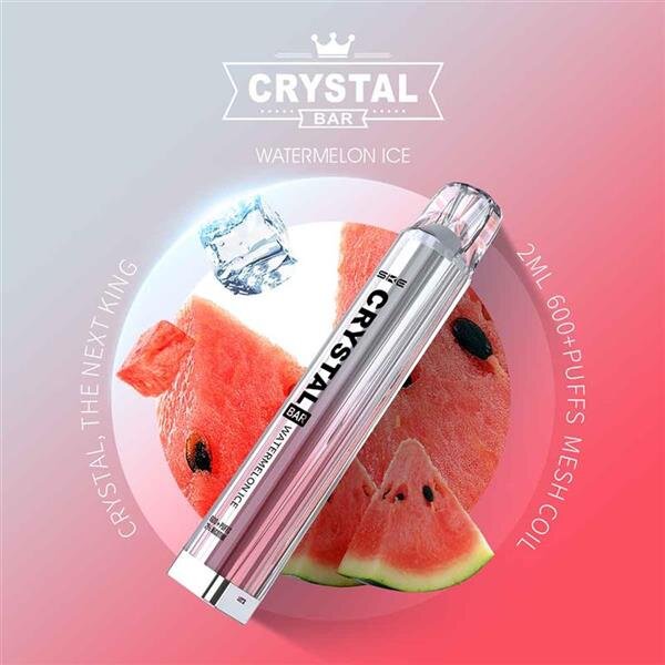 SKE Crystal Bar 600 - Watermelon Ice - Einweg Vape