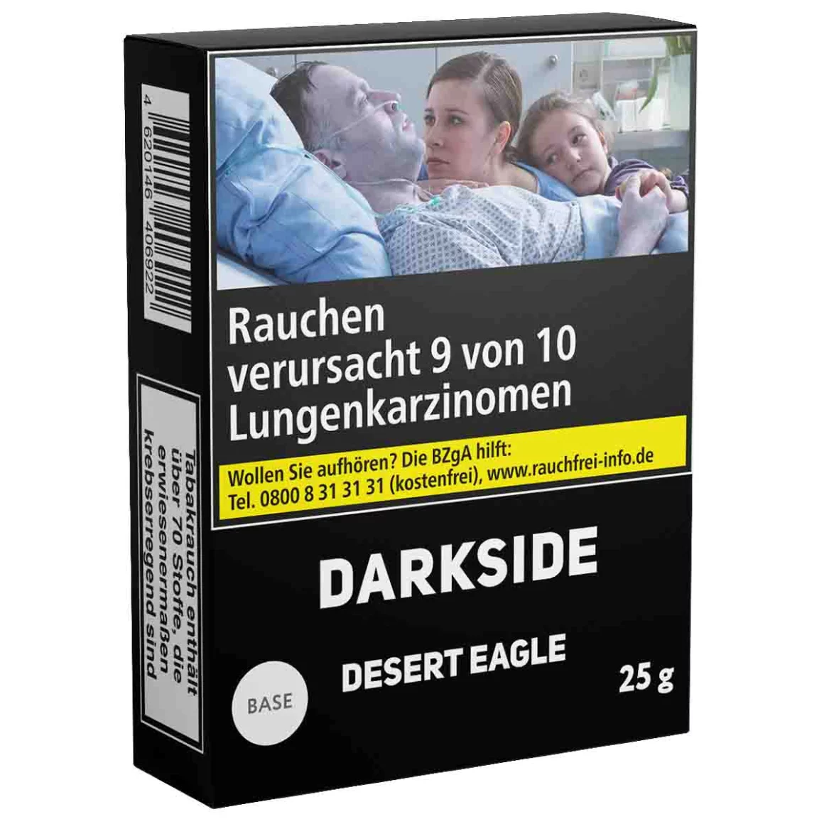 Darkside Base Line Tabak 25g - Desert Eagle Darkside Base Line Tabak 25g - Desert Eagle
