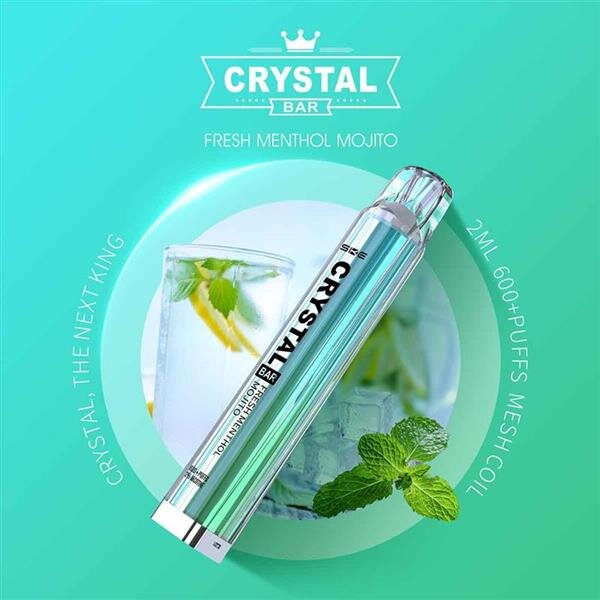 SKE Crystal Bar 600 - Fresh Menthol Mojito - Einweg Vape