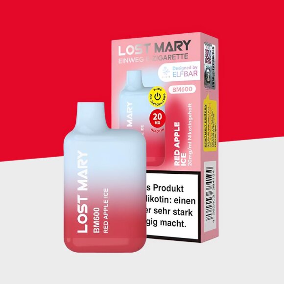 Lost Mary by Elfbar - Red Apple Ice - Einweg Vape