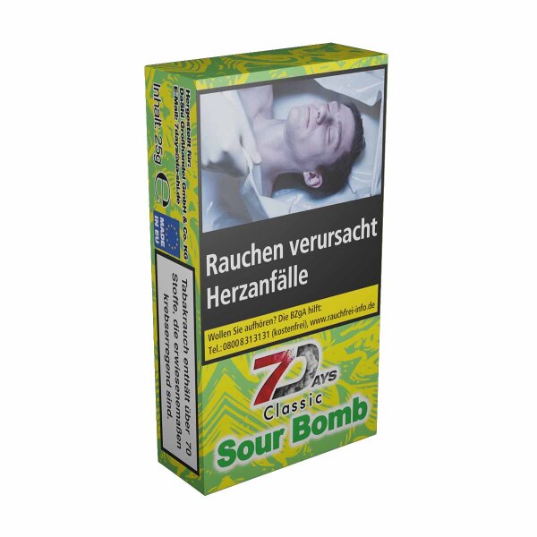 7 Days Tobacco 25g - Sour Bomb