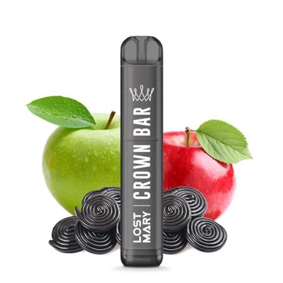 Crown Bar - Double Apple - Al Fakher x Lost Mary - Einweg Vape
