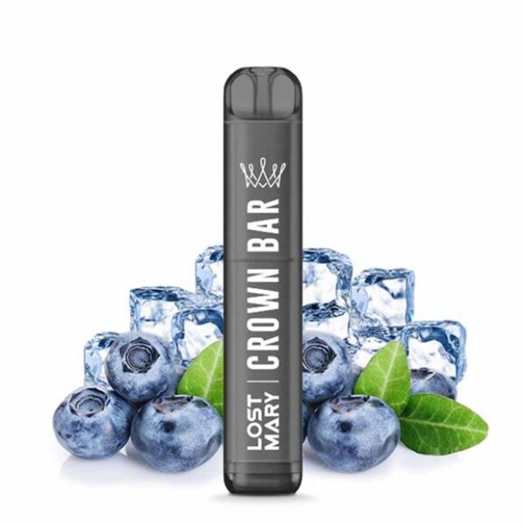 Crown Bar - Blueberry Ice - Al Fakher x Lost Mary - Einweg Vape