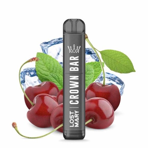 Crown Bar - Cherry Ice - Al Fakher x Lost Mary - Einweg Vape