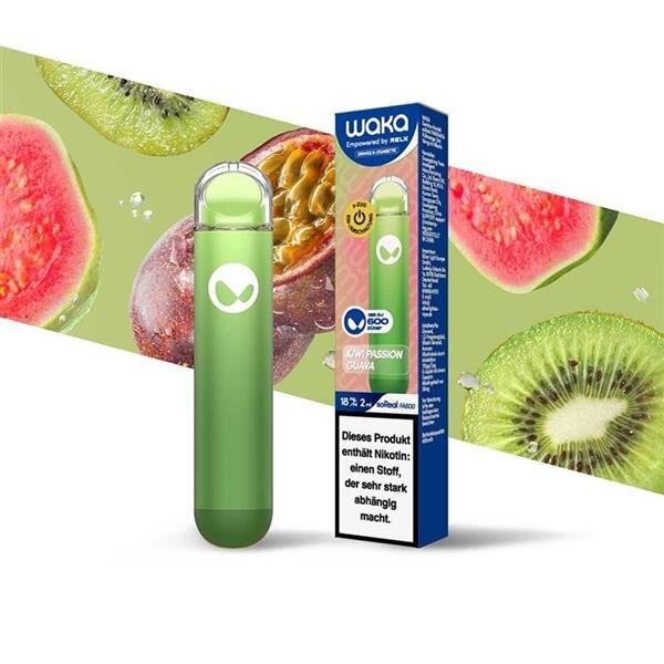 Waka soReal - Kiwi Passion Guava - Disposable Vape