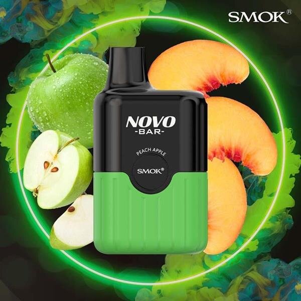 Smok Novo Bar B600 - Peach Apple - Disposable Vape