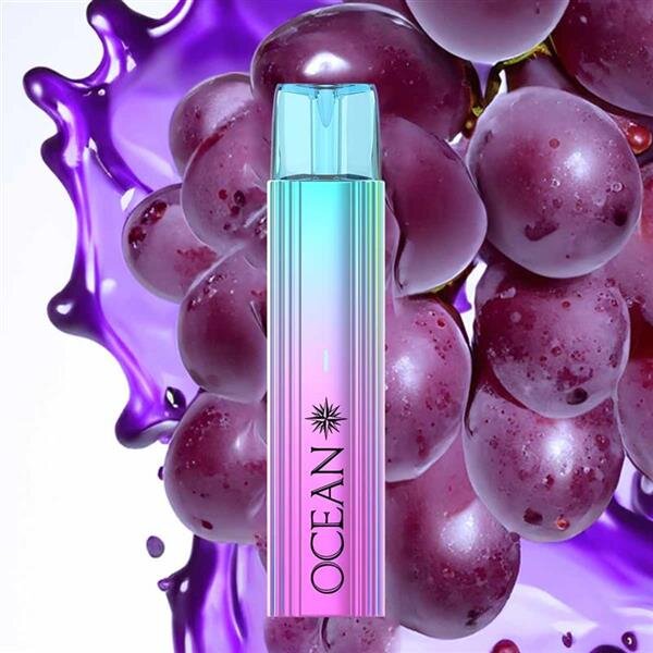 Ocean STR8 - Purple Grape - Disposable Vape