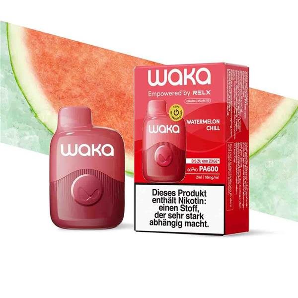 Waka soPro - Watermelon Chill - Einweg Vape