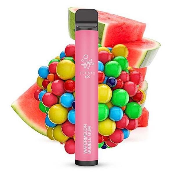 Elfbar 600 -  Watermelon Bubble Gum - Vape