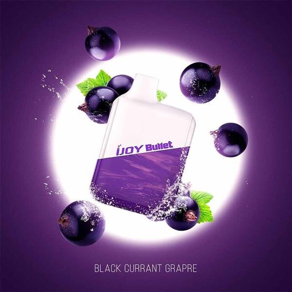 Bullet IC600 x IJOY - Black Currant Grape - Einweg Vape