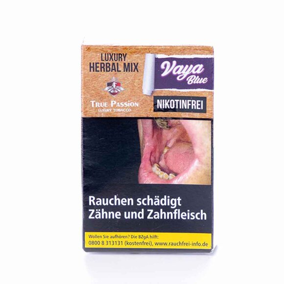 True Passion Herbal Mix Tabak 20g - Vaja Blue