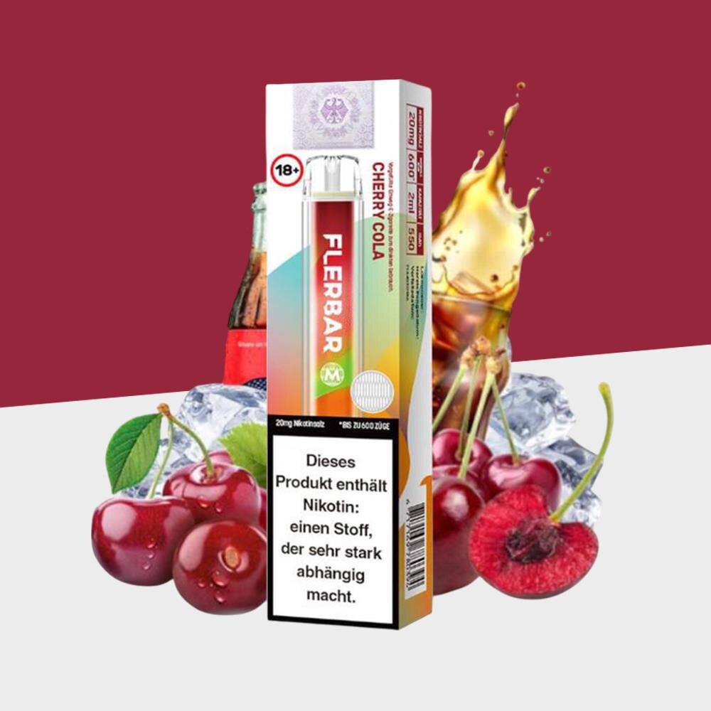 Flerbar M - Cherry Cola - Einweg Vape | jetzt kaufen, 5,99