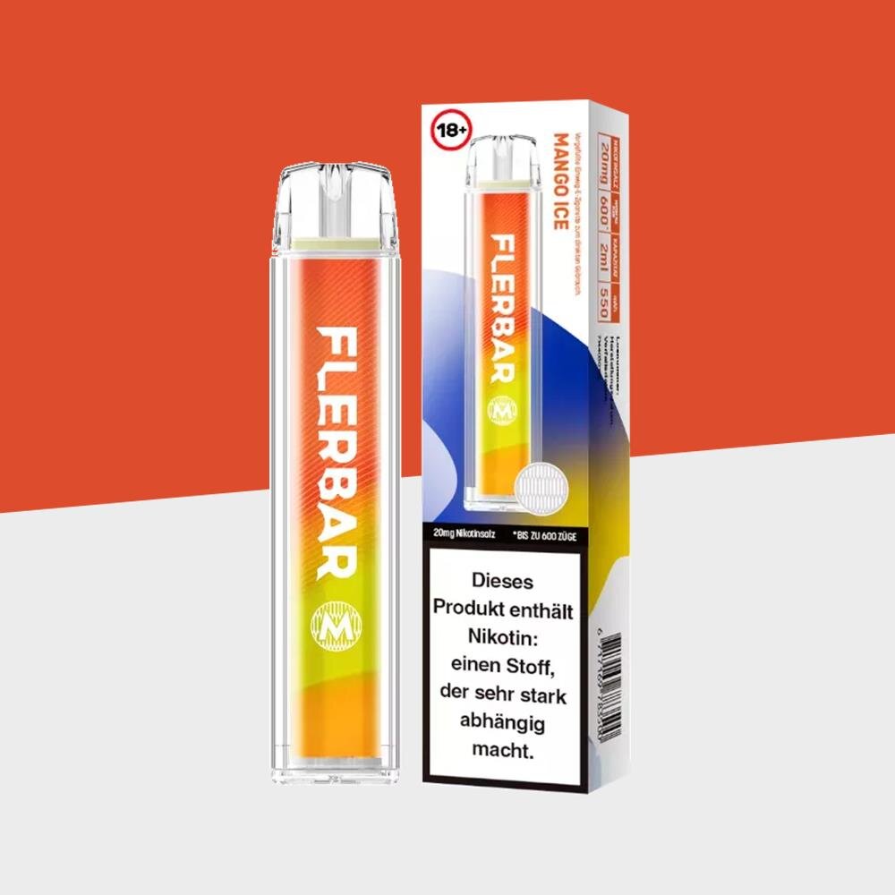 elfbar elfa master akku Flerbar M - Mango Ice - Einweg Vape