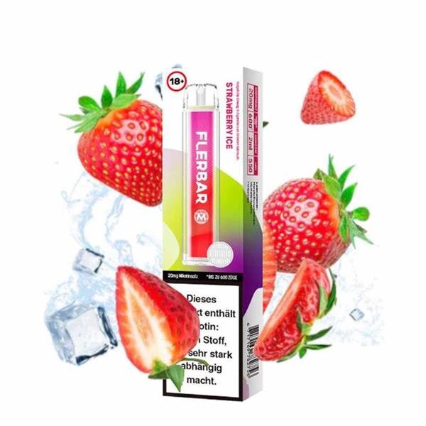 Flerbar - Strawberry Ice - Diposable Vape