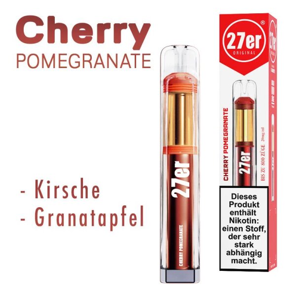27er - Cherry Pomegranate - Vape
