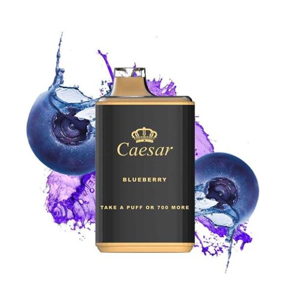 Caesar Blackout Edition - Blueberry - Einweg Vape