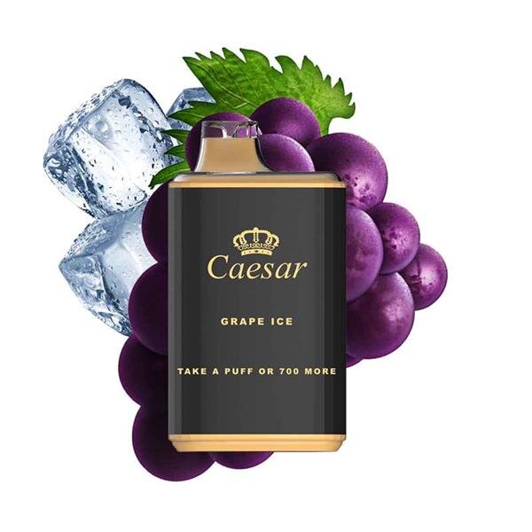 Caesar Blackout Edition - Grape Ice - Einweg Vape