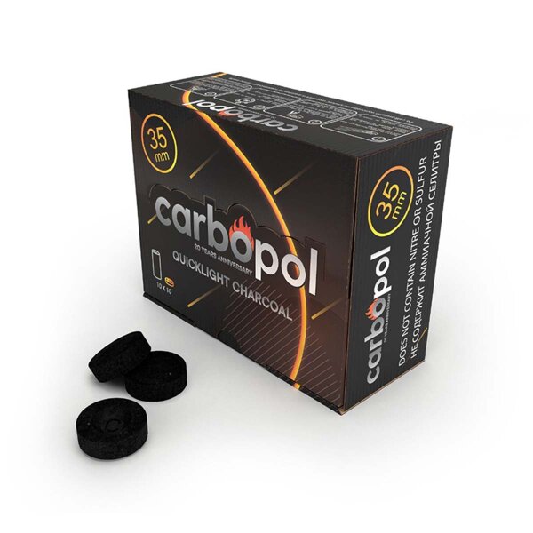 Carbopol Kohle - 35 mm - 100er Pack