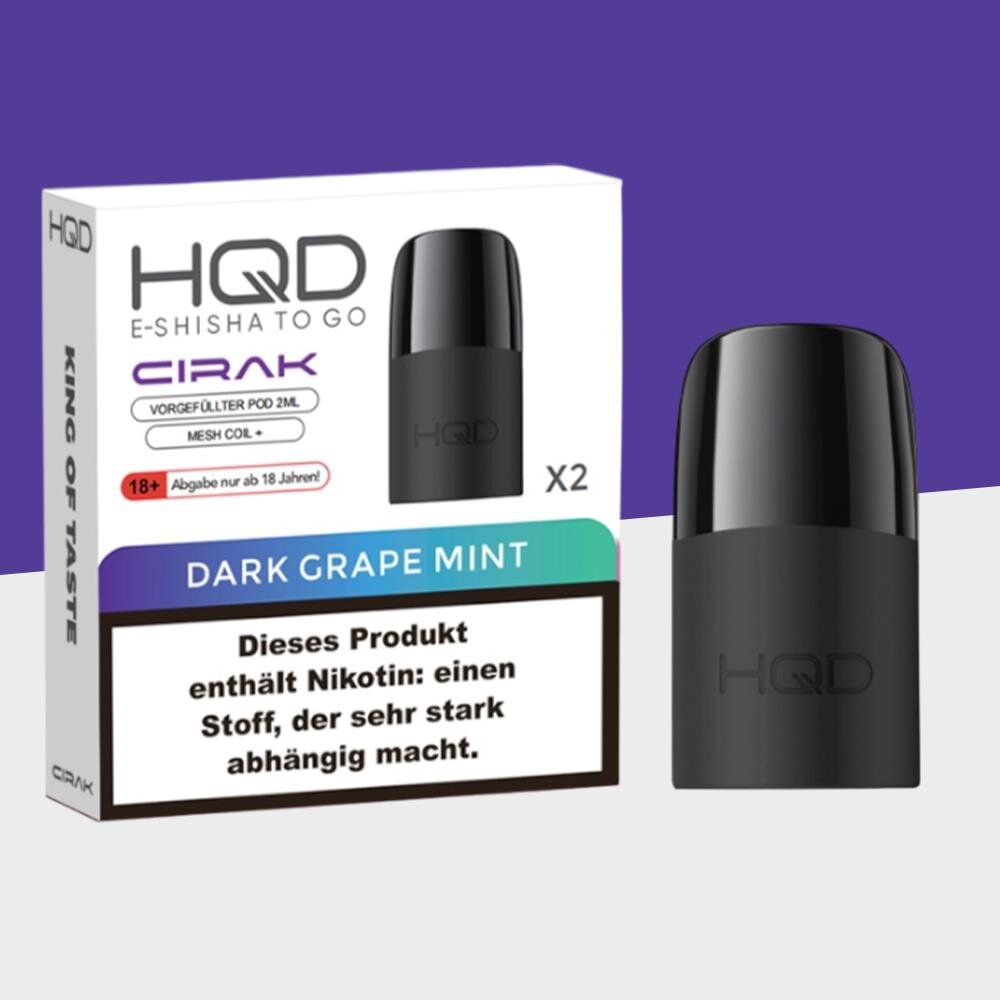 HQD Cirak - Dark Grape Mint - Pod