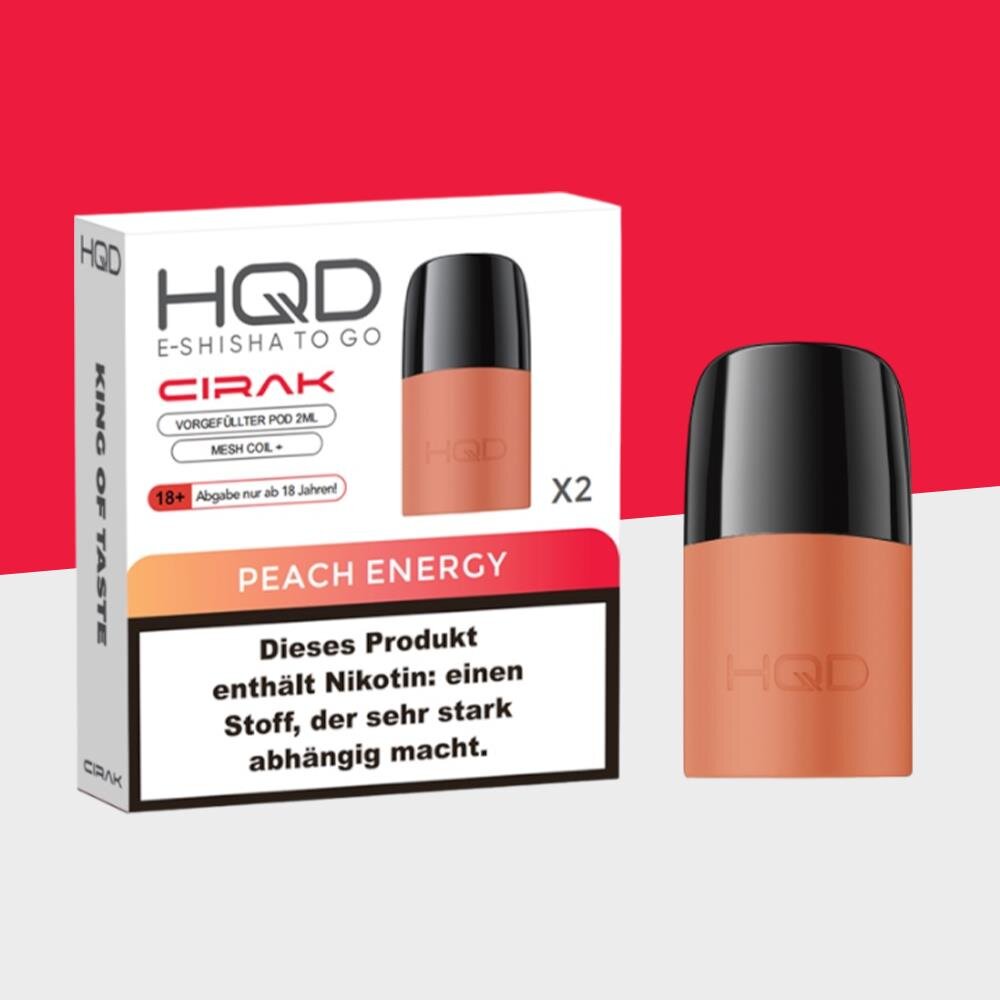 HQD Cirak - Peach Energy - Pod | kaufen, 3,99