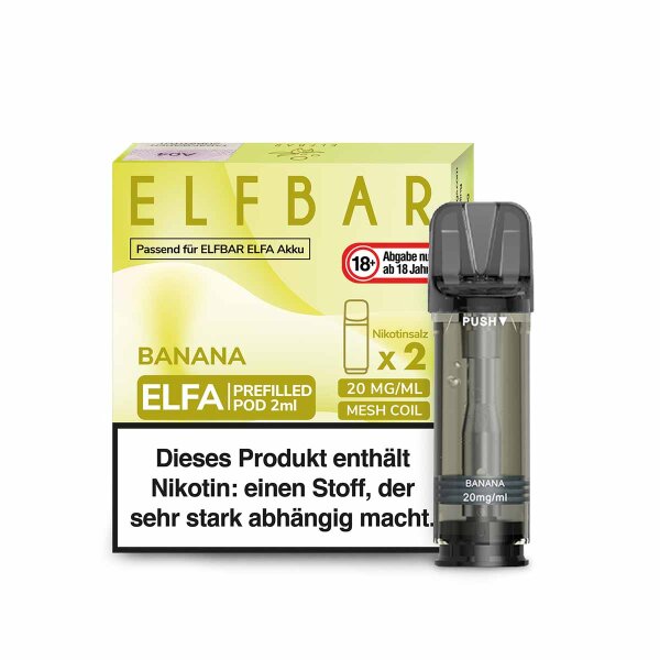 ELFA by Elfbar - Banana - Pod (2er Pack)