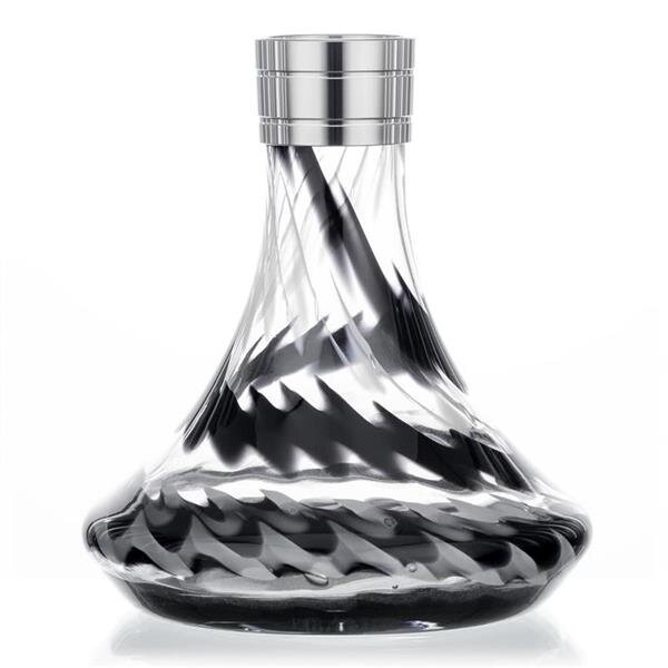 Aladin Hookah MVP 360 Spare Glass - Black Stripes