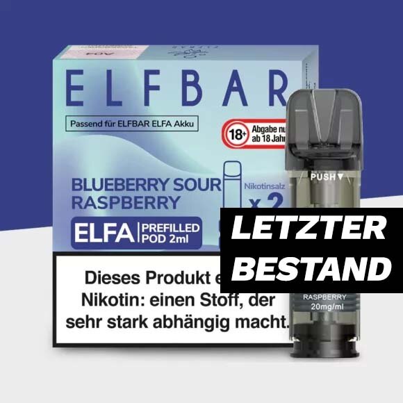 ELFA - Blueberry Sour Raspberry – Pod