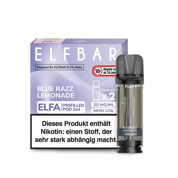ELFA by Elfbar - Blue Razz Lemonade - Pod (2er Pack)