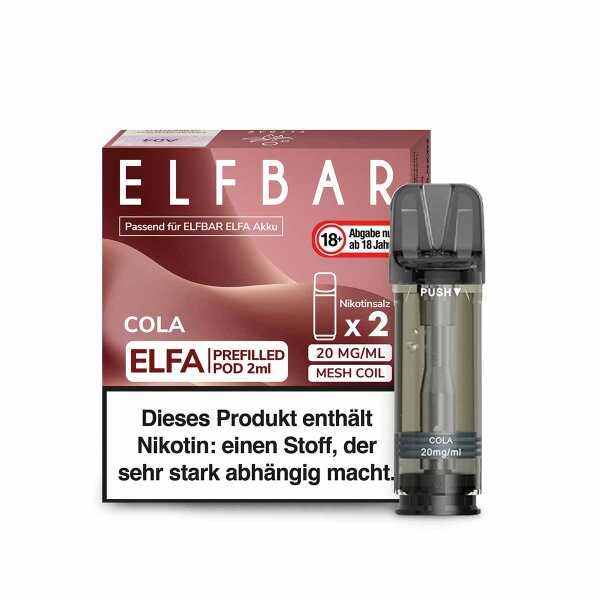 ELFA by Elfbar - Cola - Pod (Pack of 2)