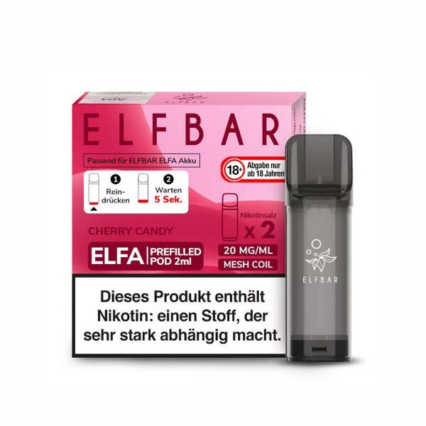 ELFA by Elfbar - Cherry Candy - Pod (2er Pack)