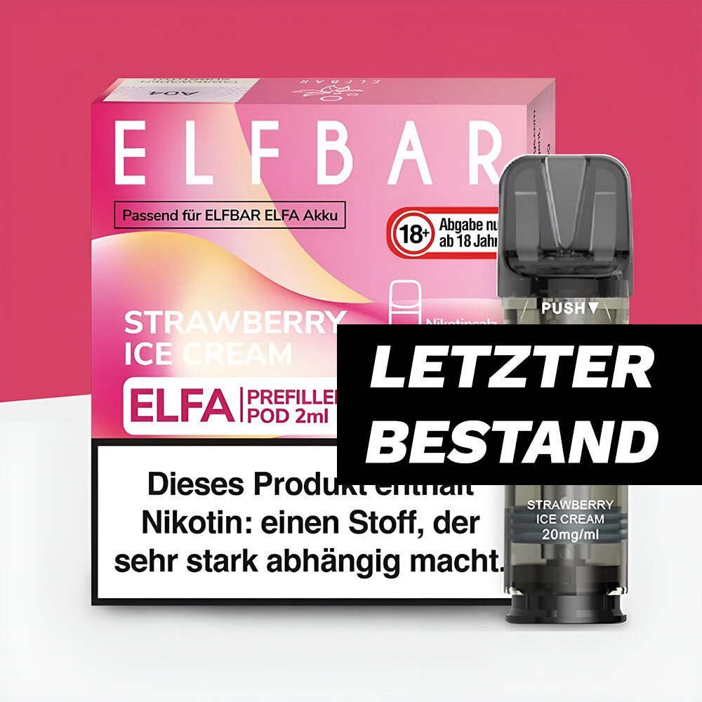 ELFA by Elfbar - Strawberry Ice Cream