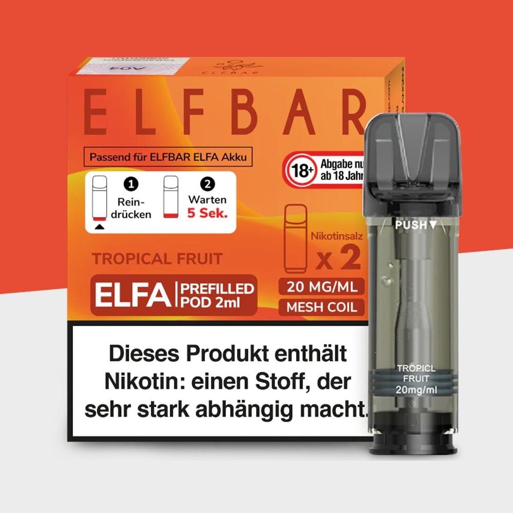 elfbar pods kroatien Elf Bar Elfa Pods nikotinfrei - 2er Pack - 7,49 € main image 0
